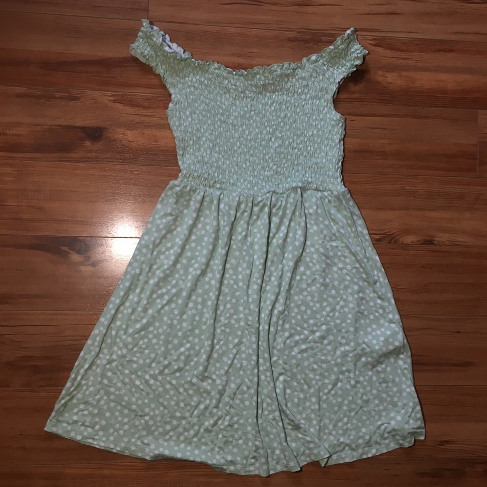 Off the shoulder dress
